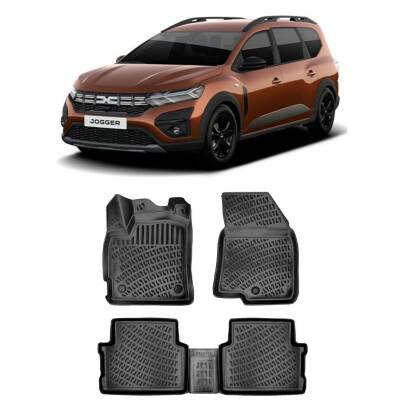 Bod Dacia Jogger 3d Havuzlu Paspas 2022-Sonrası - 1