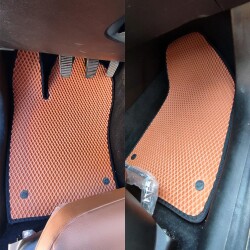 Bod Fiat Egea Sedan 3D Havuzlu Paspas Taba - 2