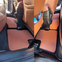 Bod Fiat Egea Sedan 3D Havuzlu Paspas Taba - 3