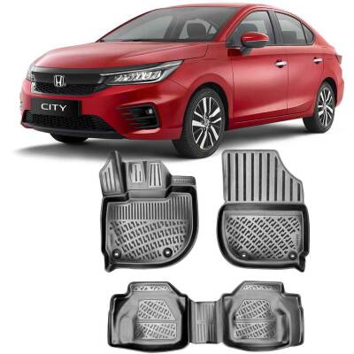 Honda City 3D Havuzlu Paspas 2021-Sonrası - 1