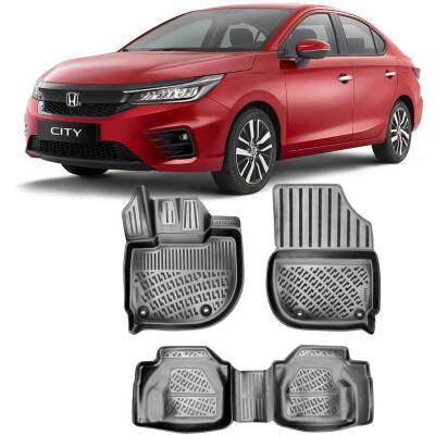 Honda City 3D Havuzlu Paspas 2021-Sonrası - 1