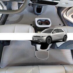 Bod Hyundai IONIQ 5 3D Havuzlu Paspas 2021-2024 Gri ioniq 5 Eski Konsol - 2