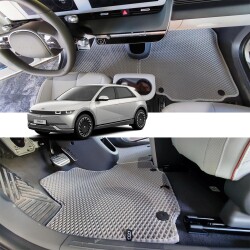 Bod Hyundai IONIQ 5 3D Havuzlu Paspas 2021-2024 Gri ioniq 5 Eski Konsol - 4