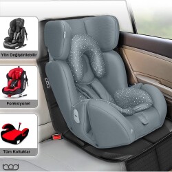 Bod isofix Girişli Oto Çocuk Koltuğu Koruyucu Alin Oto Kılıfı Ana Kucağı Puset Koruma Koltuk Minderi - 1