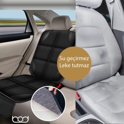 Bod isofix Girişli Oto Çocuk Koltuğu Koruyucu Alin Oto Kılıfı Ana Kucağı Puset Koruma Koltuk Minderi - 4