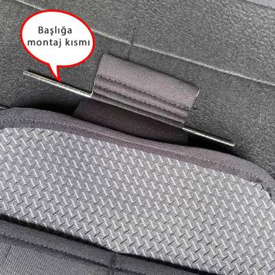 Bod Eva Oto Koltuk Arkası Koruyucu Eşya Düzenleyici Araç içi Organizer 2 li Set - 6