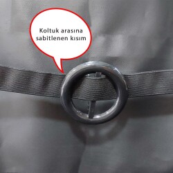 Bod Eva Oto Koltuk Arkası Koruyucu Eşya Düzenleyici Araç içi Organizer 2 li Set - 7