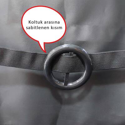 Bod Eva Oto Koltuk Arkası Koruyucu Eşya Düzenleyici Araç içi Organizer 2 li Set - 7