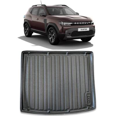 Bod Renault Duster Bagaj Havuzu Paspası 2024-Sonrası Hybrid Üst Bagaj 4x2 4x4 - 1