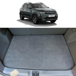 Bod Renault Duster Bagaj Havuzu Paspası 2024-Sonrası 4x2 4x4 Hybrid Üst - 1