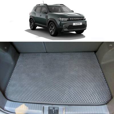 Bod Renault Duster Bagaj Havuzu Paspası 2024-Sonrası 4x2 4x4 Hybrid Üst - 1