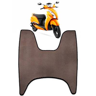 Bod Scooter TVS Jüpiter 125 cc Motor 3D Havuzlu Paspas Kahve - 1