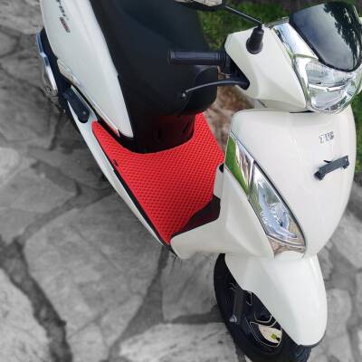 Bod Scooter TVS Jüpiter 125 cc Motor 3D Havuzlu Paspas Kırmızı - 1