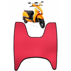 Bod Scooter TVS Jüpiter 125 cc Motor 3D Havuzlu Paspas Kırmızı - 1