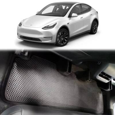 Bod Tesla Model Y 3D Havuzlu Paspas Yeni Nesil 2020-Sonrası Siyah - 1