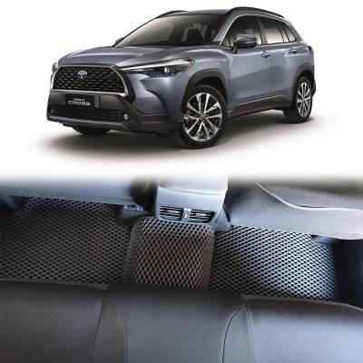 Bod Toyota Corolla Cross 3D Havuzlu Paspas 2022-Sonrası - 1