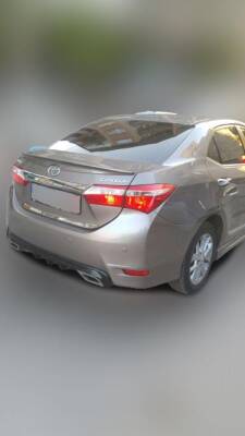 Bod Toyota Corolla Spoiler 2013-2019 Metalik Gri 1g3 - 1