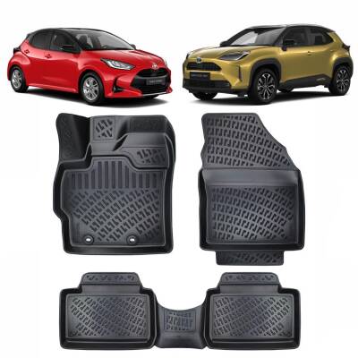 Bod Toyota Yaris/Yaris Cross 3d Havuzlu Paspas 2021-Sonrası - 1