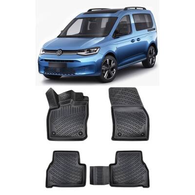 Bod Volkswagen Caddy 3D Havuzlu Paspas 2021-Sonrası - 1