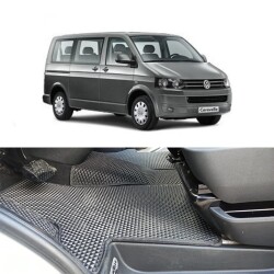 Bod Volkswagen Caravelle 3D Havuzlu Paspas 2003-2015 - 1