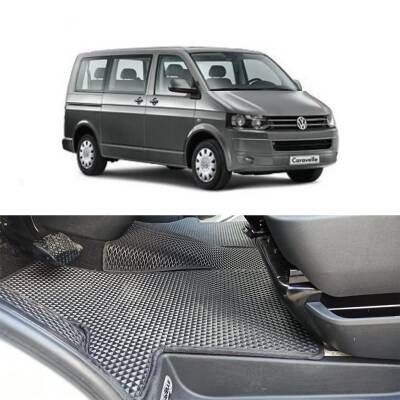 Bod Volkswagen Caravelle 3D Havuzlu Paspas 2003-2015 - 1