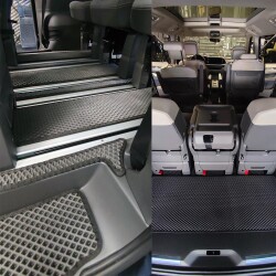 Bod Volkswagen Multivan 3D Havuzlu Paspas ve Bagaj Havuzu Seti 2024-Sonrası eHybrid - 4