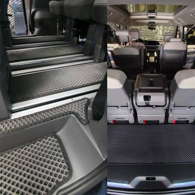 Bod Volkswagen Multivan 3D Havuzlu Paspas ve Bagaj Havuzu Seti 2024-Sonrası eHybrid - 4