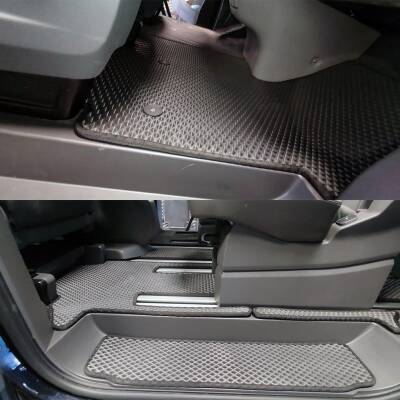Bod Volkswagen Multivan 3D Havuzlu Paspas ve Bagaj Havuzu Seti 2024-Sonrası eHybrid - 6