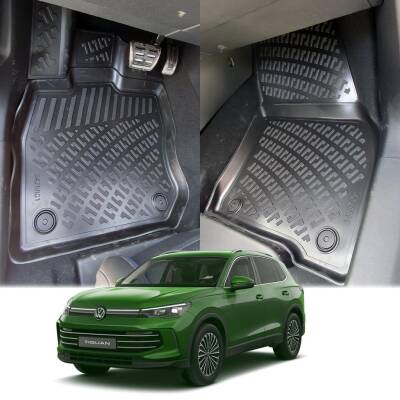 Bod Volkswagen Tiguan 3D Havuzlu Paspas 2024-Sonrası - 1