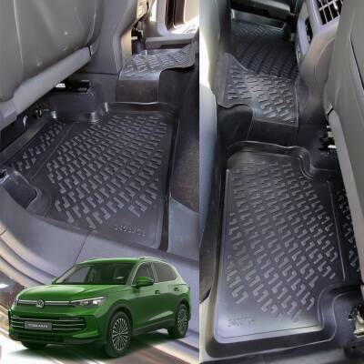 Bod Volkswagen Tiguan 3D Havuzlu Paspas 2024-Sonrası - 2
