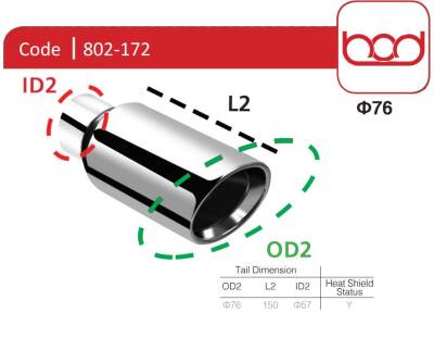 Egzoz Ucu 802-172 - 1