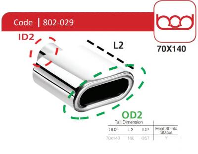 Egzoz Ucu 802-029 - 1