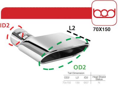 Egzoz Ucu 802-030 WL - 1