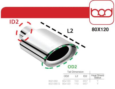 Egzoz Ucu 802-060 - 1