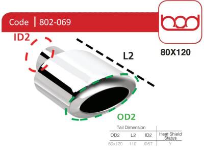 Egzoz Ucu 802-069 - 1