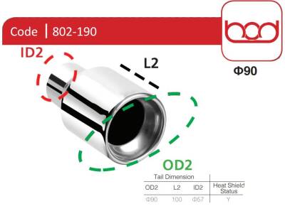 Egzoz Ucu 802-190 - 1