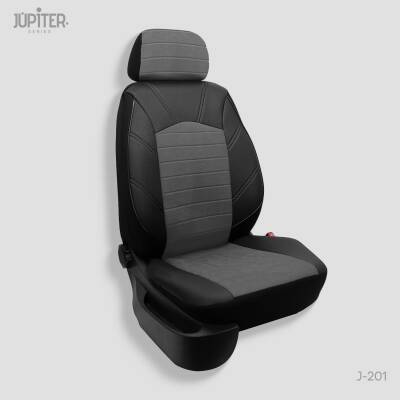 Universal Jüpiter Serisi Oto Koltuk Kılıf Füme-Siyah - 1